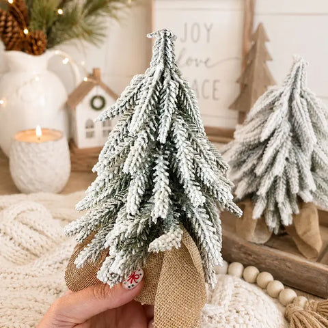 8" Rustic Wonderland Christmas Tree