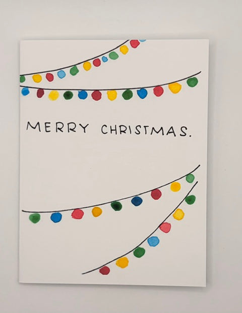 "Merry Christmas" Holiday Card