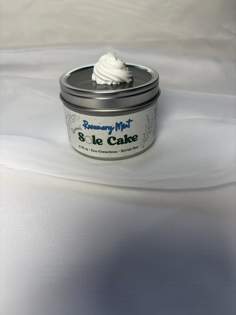 Sole Cake Foot Revival Scrub Bar Rosemary Mint