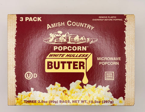White Hulless Butter Popcorn