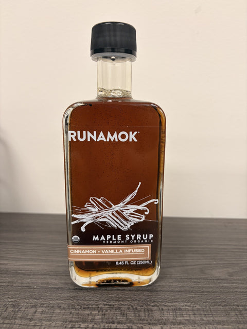 Cinnamon + Vanilla Infused Maple Syrup