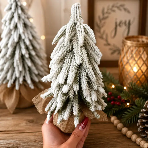 10" Rustic Wonderland Christmas Tree