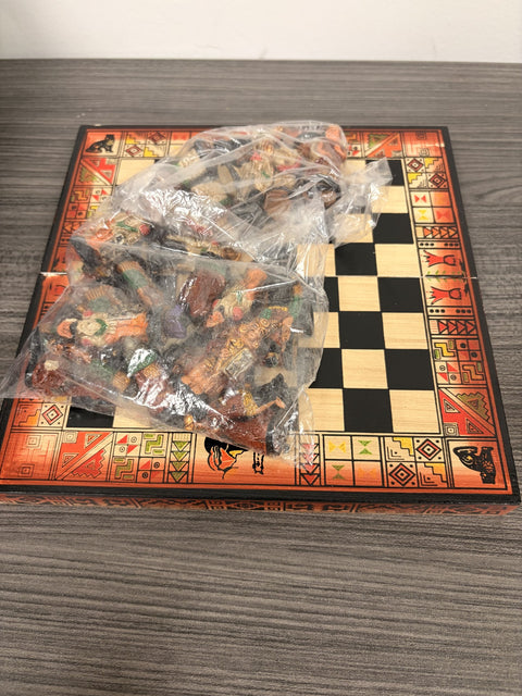 Inca and Spanish Conquerors Chess Set