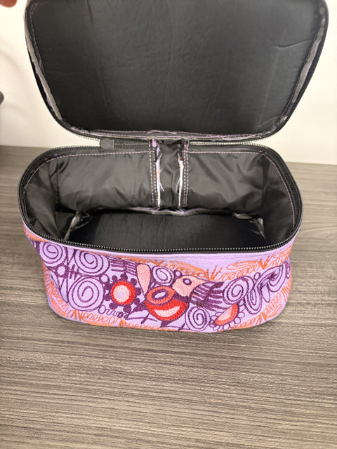 Embroidered Cosmetics Case Peru Folk Art