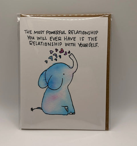 "The Most Powerful Relationship..." Card