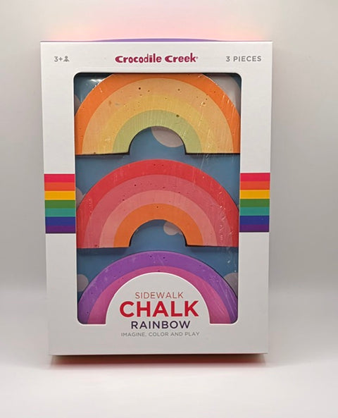 Sidewalk Rainbow Chalk