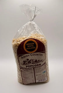 Medium White Hulless Popcorn