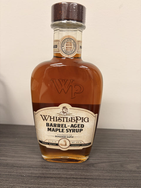 WhistlePig Rye Whiskey Barrel-Aged Orgnic Maple Syrup